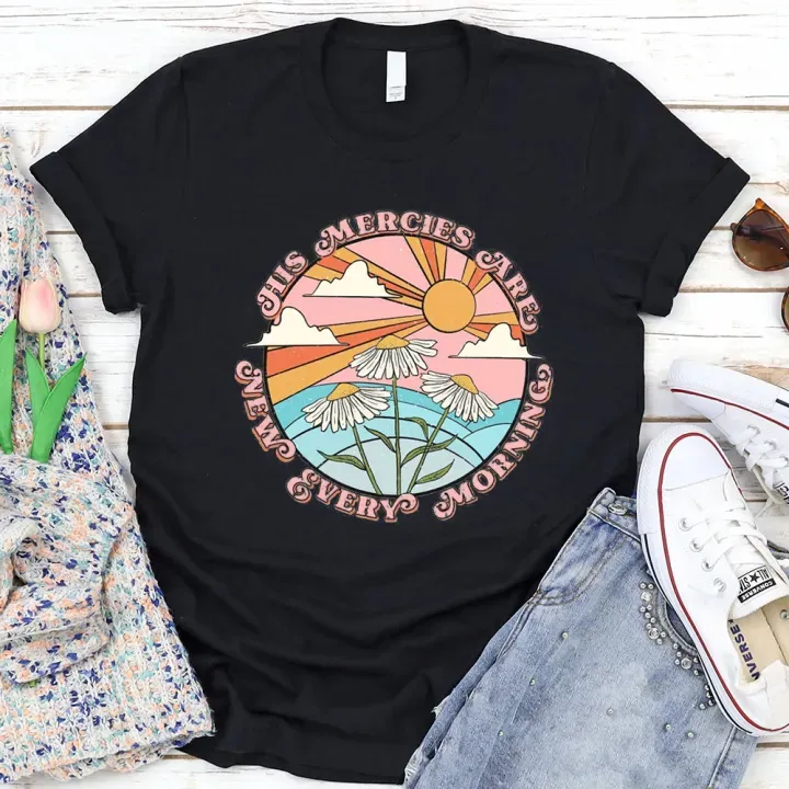His Mercies Are New Every Morning Retro Shirt