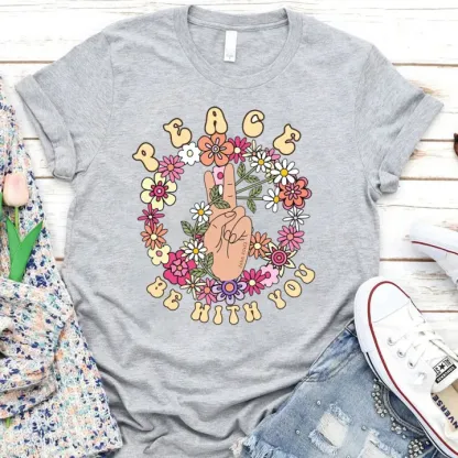 Peace Be With You Summer T-Shirt