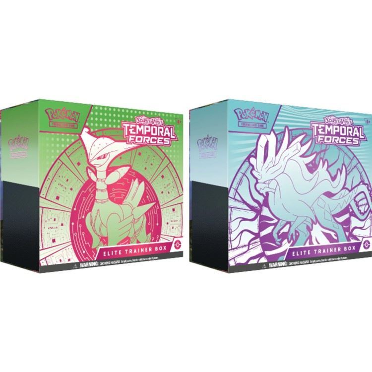 Pokemon TCG Scarlet & Violet 5 Temporal Forces Elite Trainer Box (1 at