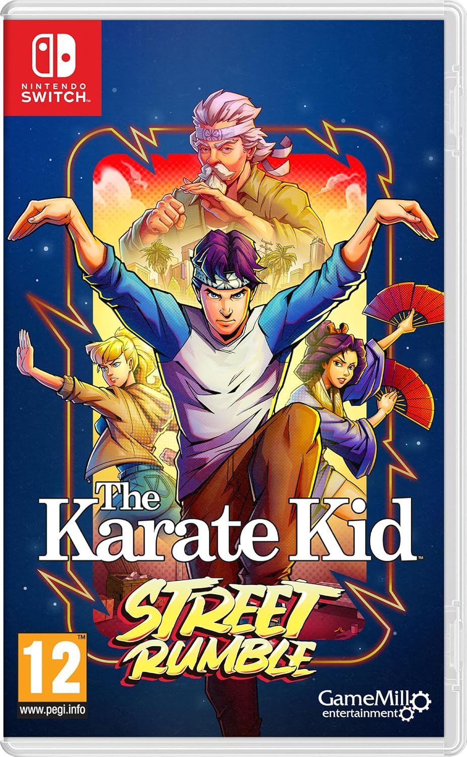 The Karate Kid: Street Rumble Nintendo Switch Game