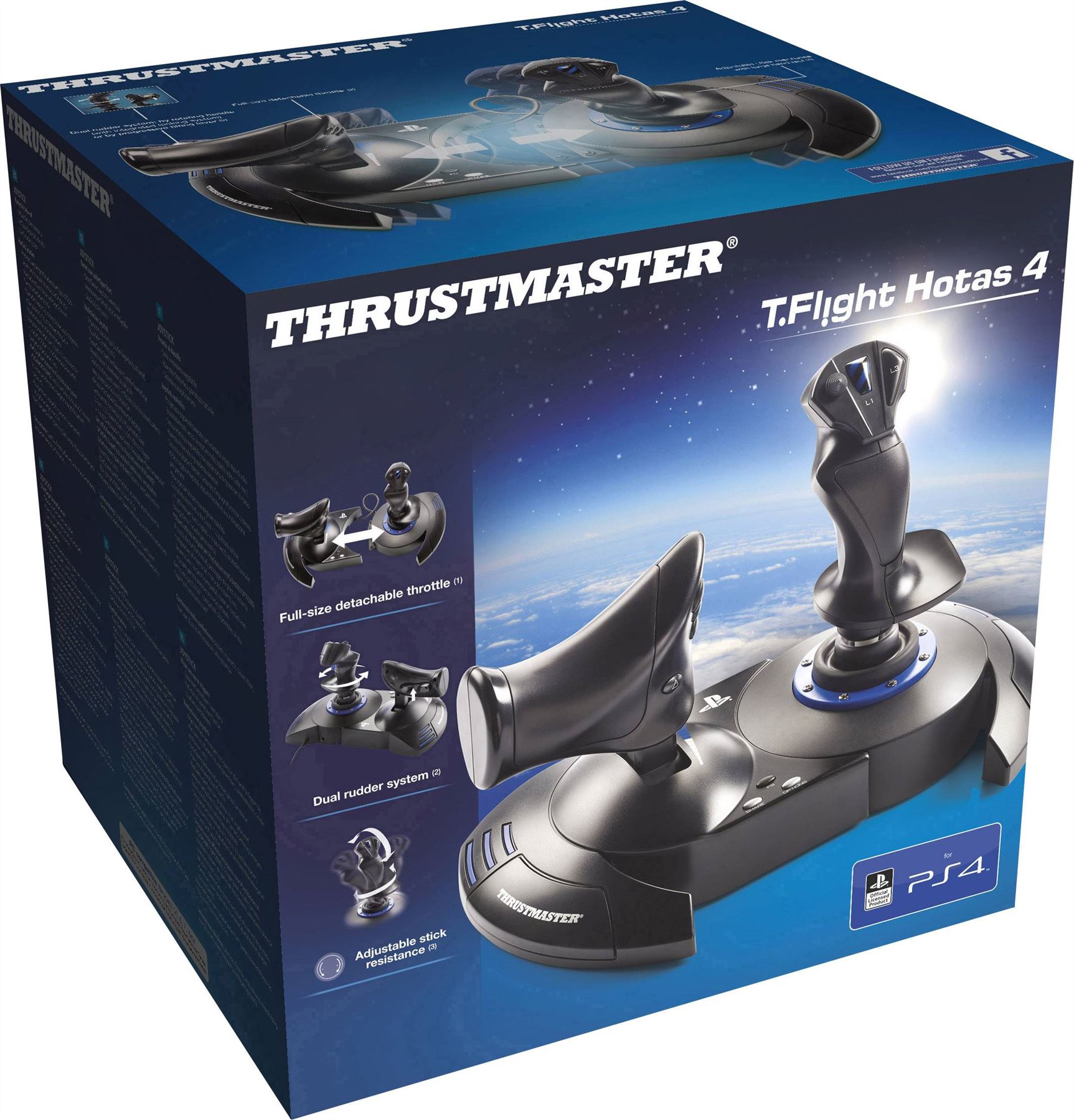 Thrustmaster T-Flight Hotas 4 Joystick and Throttle Set