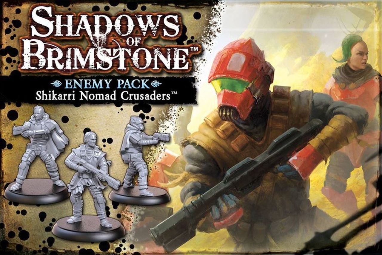 Shadows of Brimstone Shikarri Nomad Crusaders Enemy Pack