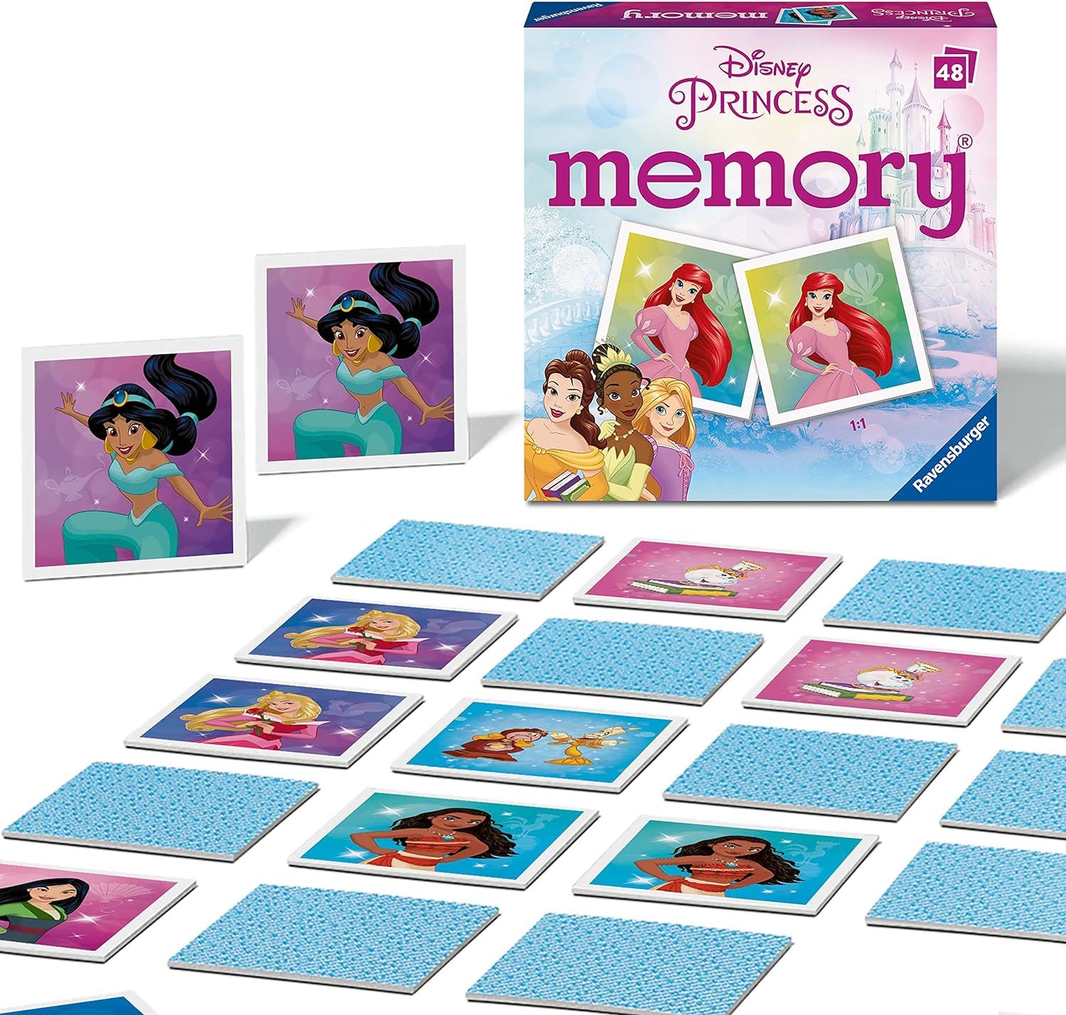 Ravensbuger Disney Princess Mini Memory Game | 365 Games UK