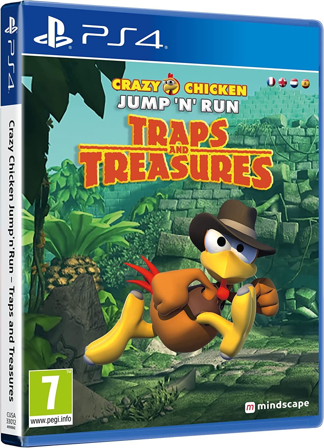 Crazy Chicken: Traps And Treasures PS4 Game | 365 Games UK