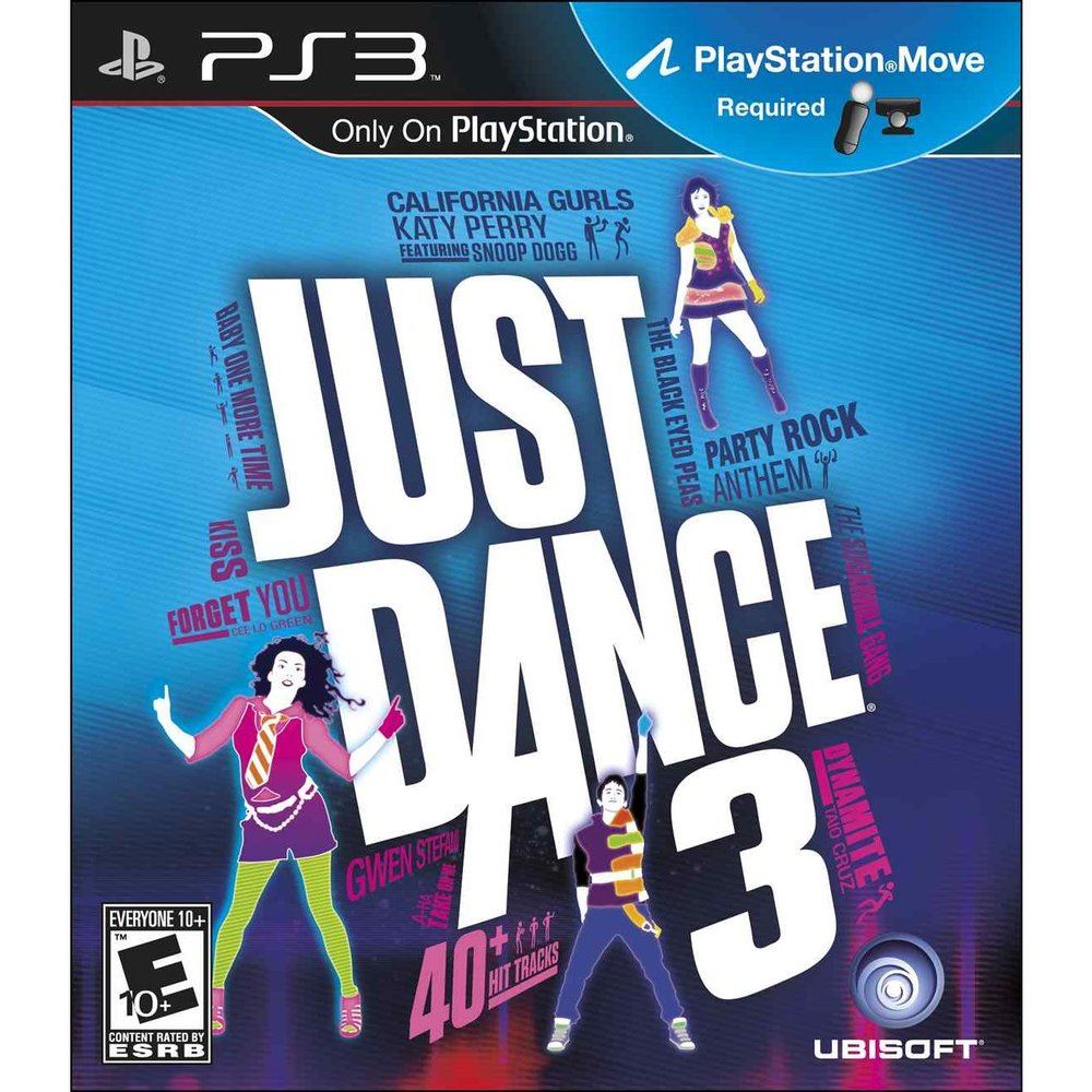 PlayStation Move Just Dance 3 Game PS3 NTSC 365 Games