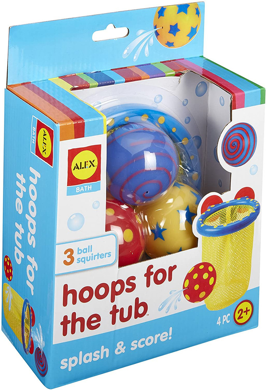 Alex Toys Hoops For The Tub Bath Toy
