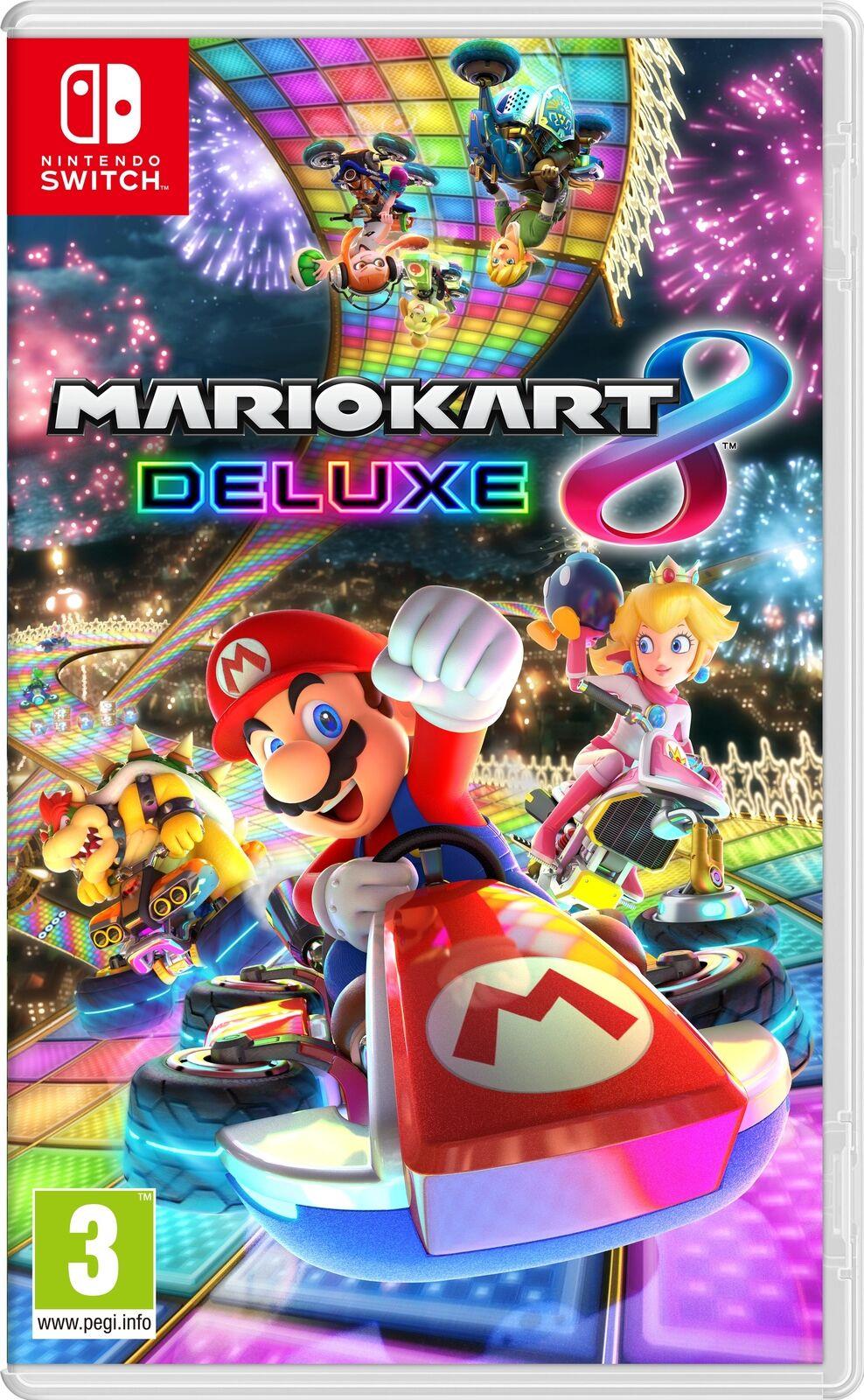 Mario Kart 8 Deluxe Nintendo Switch Game