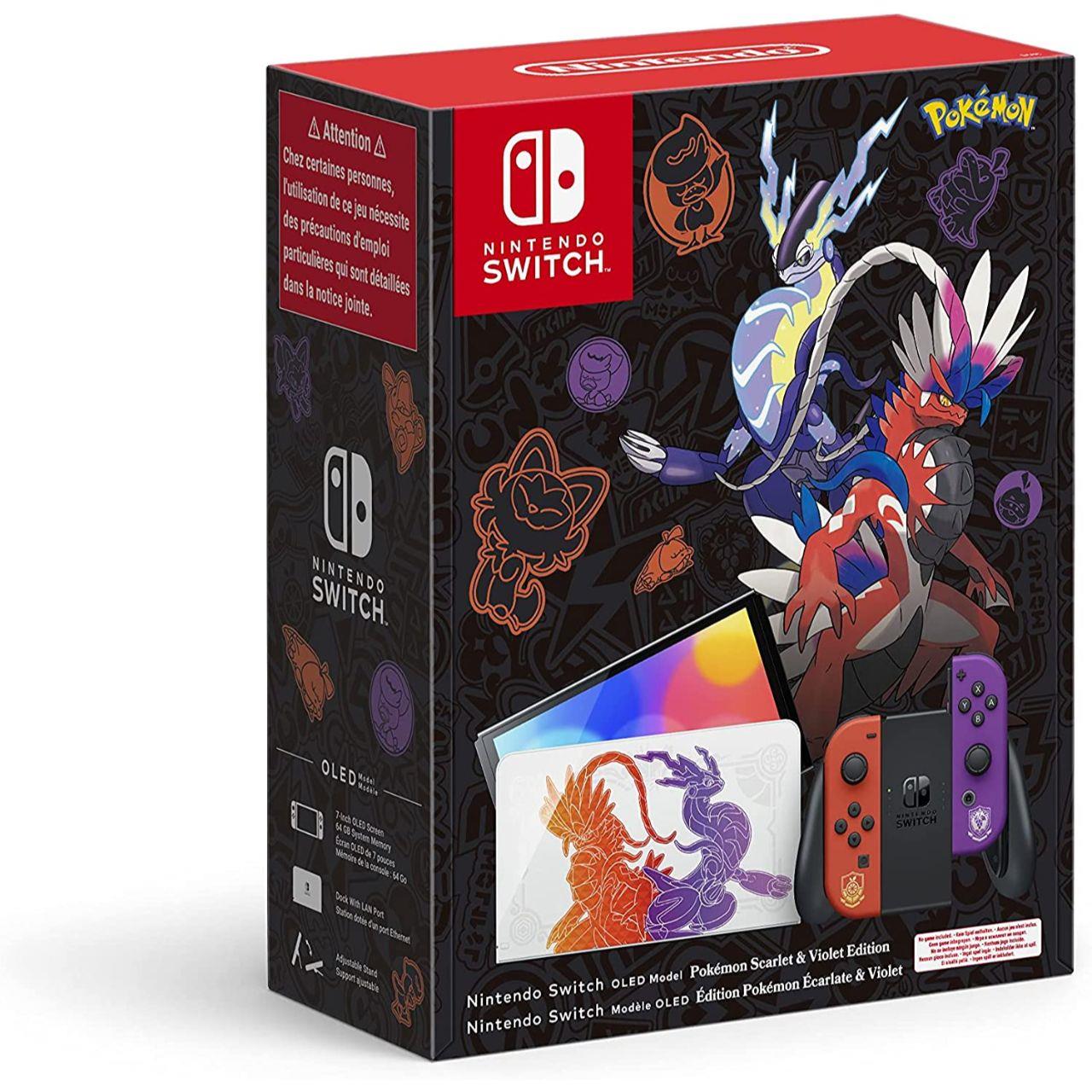Nintendo Switch OLED Model Console - Pokemon Scarlet & Violet Limited Edition