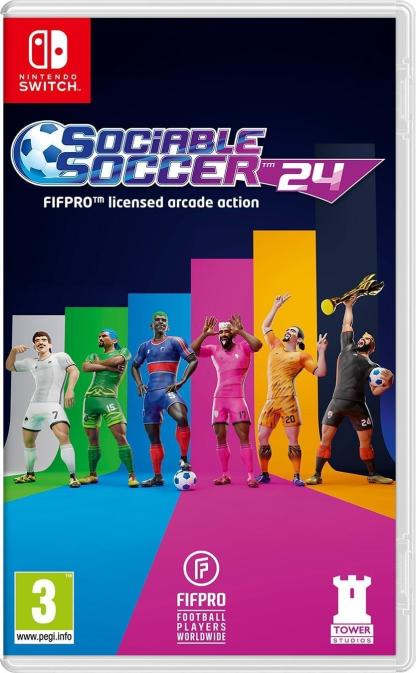 Sociable Soccer 24 Nintendo Switch Game
