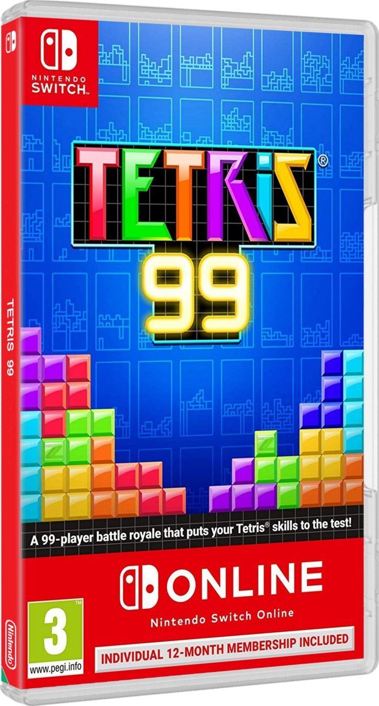 Tetris 99 + NSO UK Subscription Nintendo Switch Game