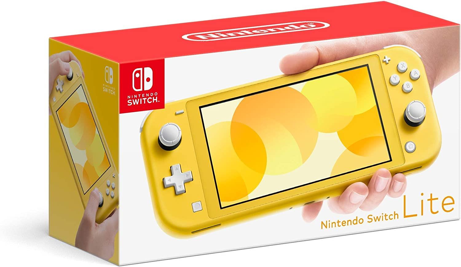 Nintendo Switch Lite Console - Yellow - 365games.co.uk