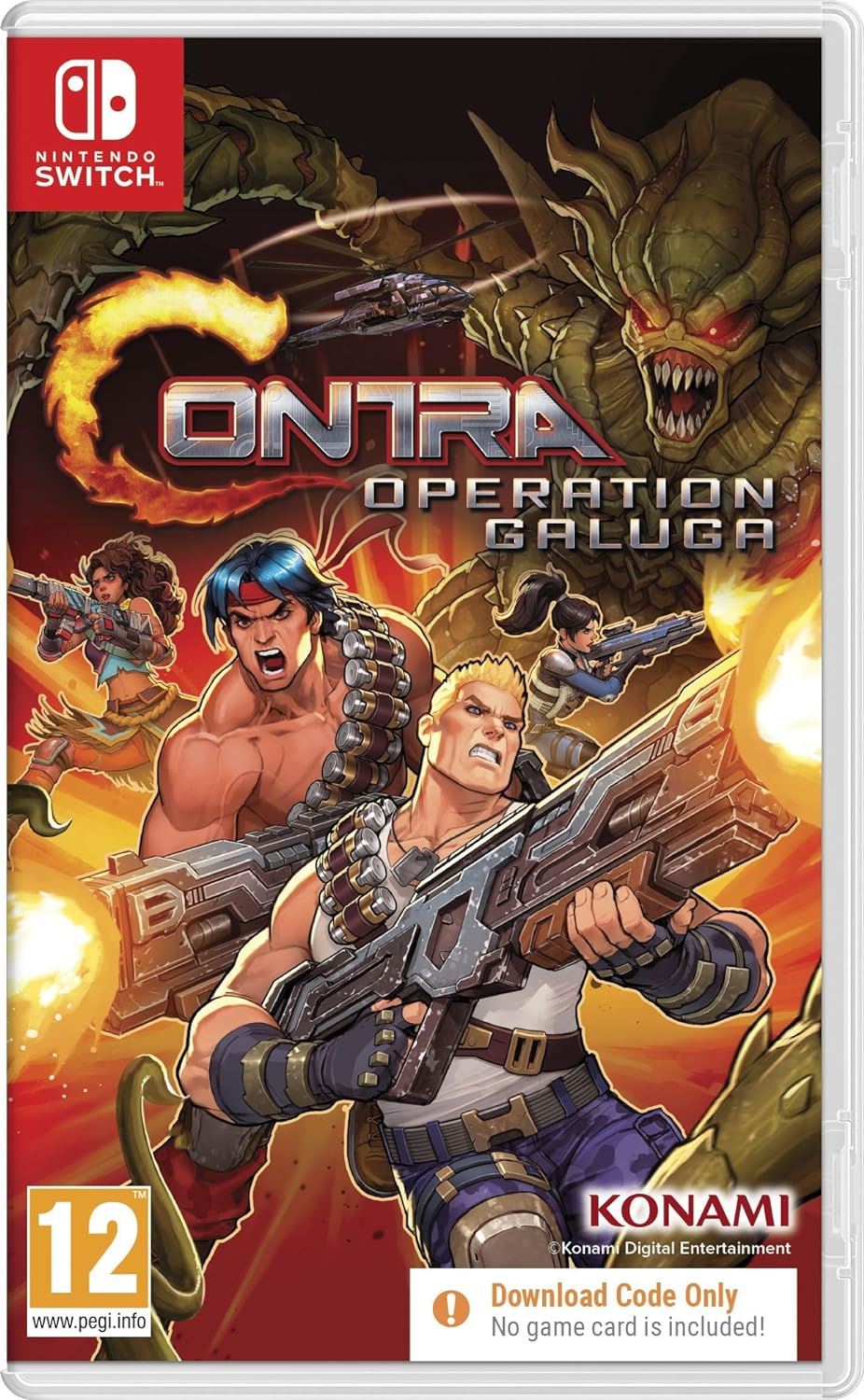 Contra: Operation Galuga Nintendo Switch (Code In Box)