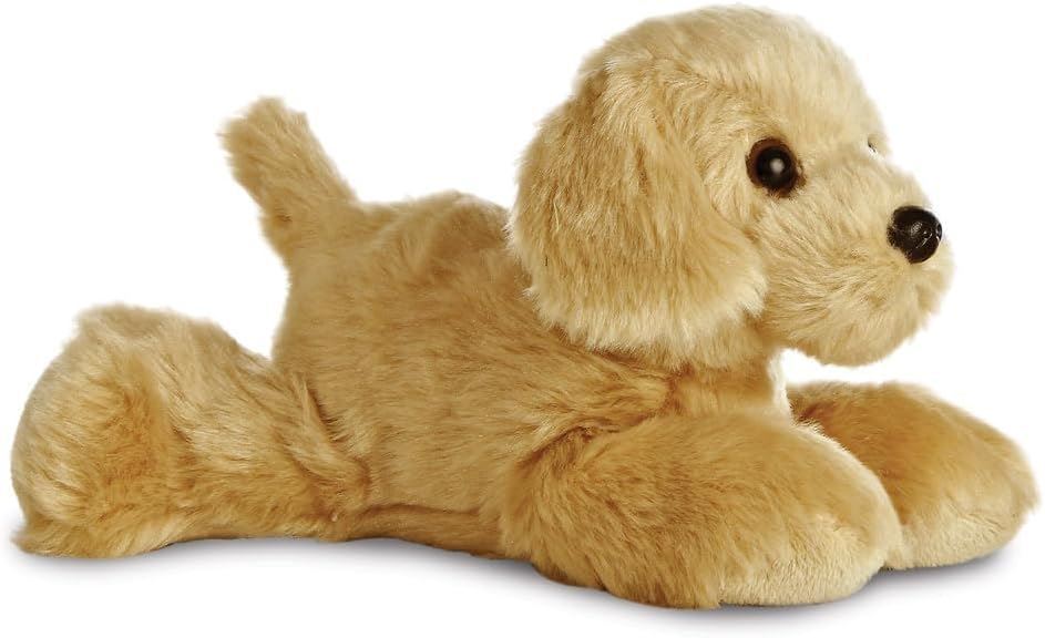 Aurora Mini Flopsies Golden Retriever 8 Inch Soft Toy