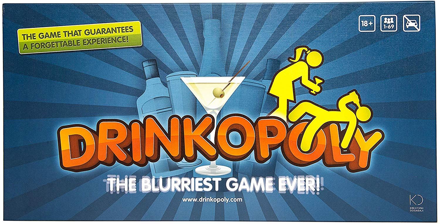 Drinkopoly Board Game | Fun Drinking Game for Parties 365