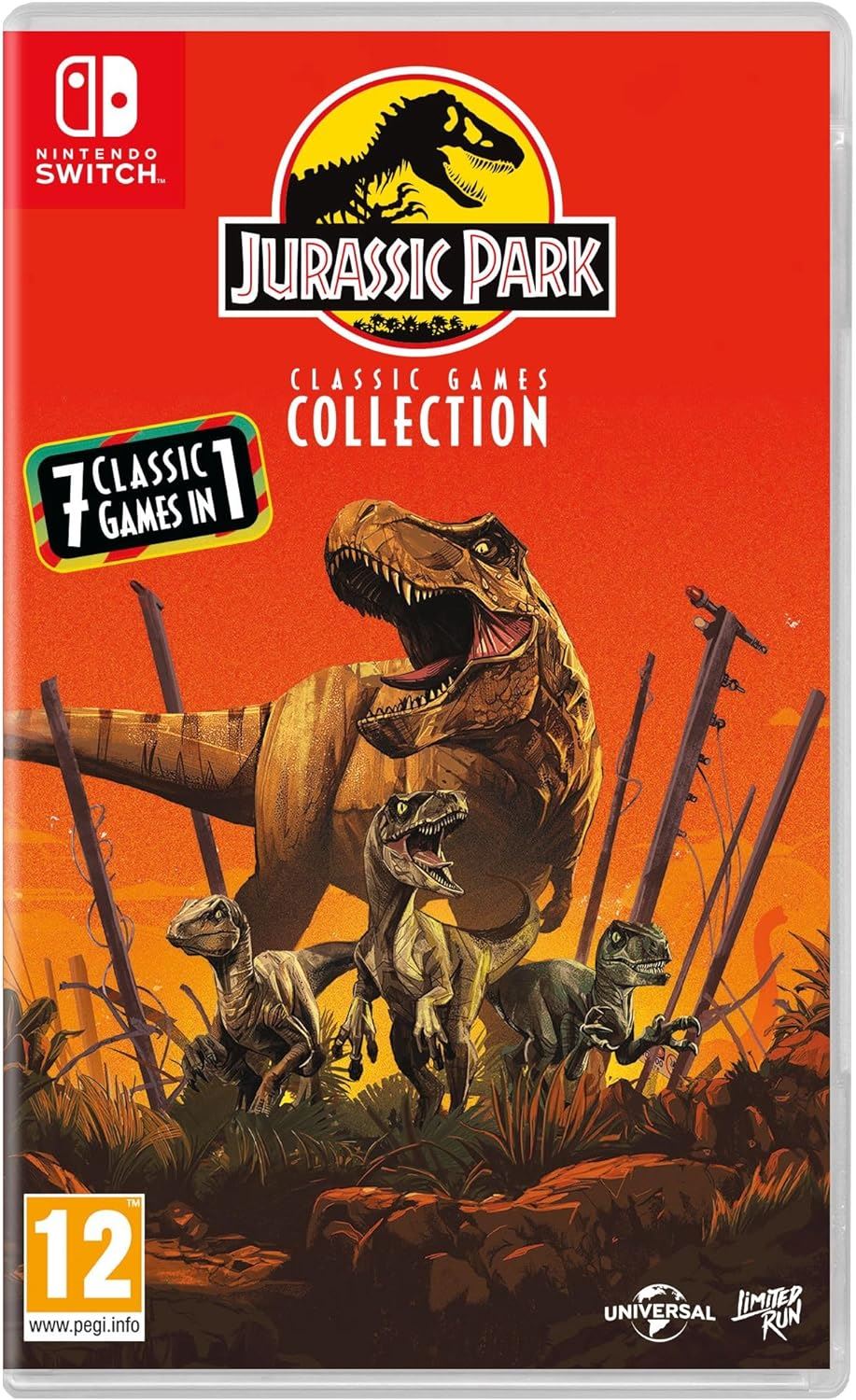 Jurassic Park Classic Games Collection Nintendo Switch Game