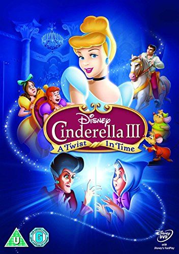 Cinderella 3 A Twist In Time DVD Enchanting Disney Movie 365