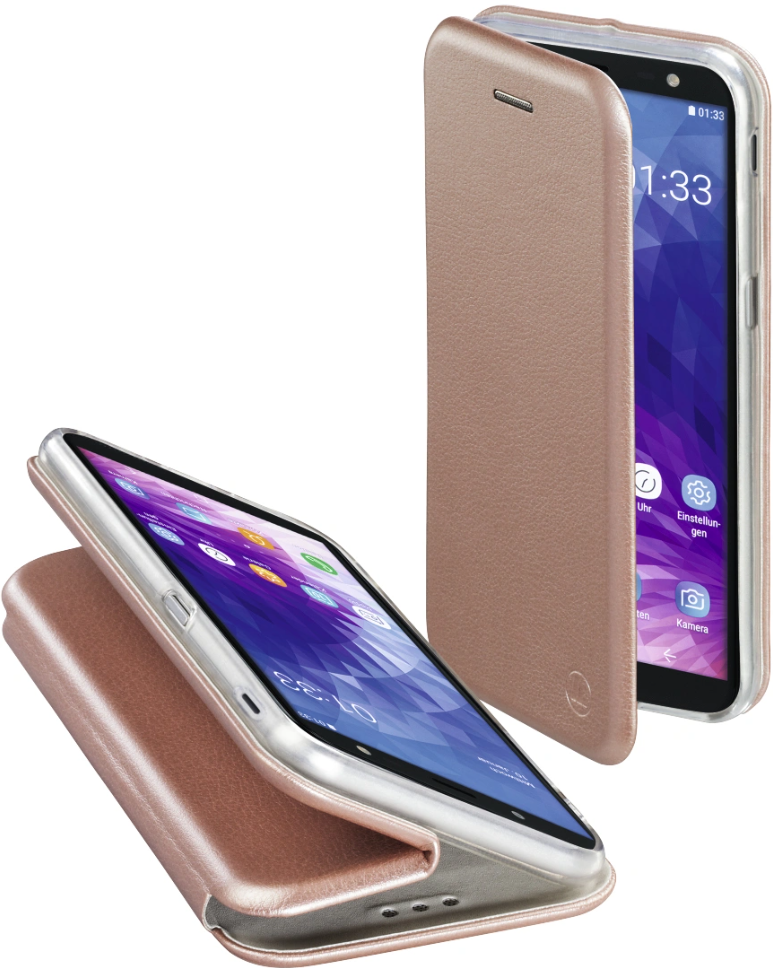 Hama Wallet Case for Samsung Galaxy J6+ Curve Design