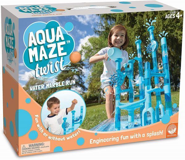 125 Piece Aqua Maze Marble Run