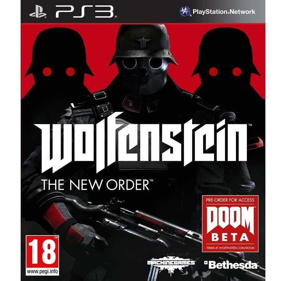 365Games.co.uk Unisex Wolfenstein: The New Order (Essentials) Ps3 Game