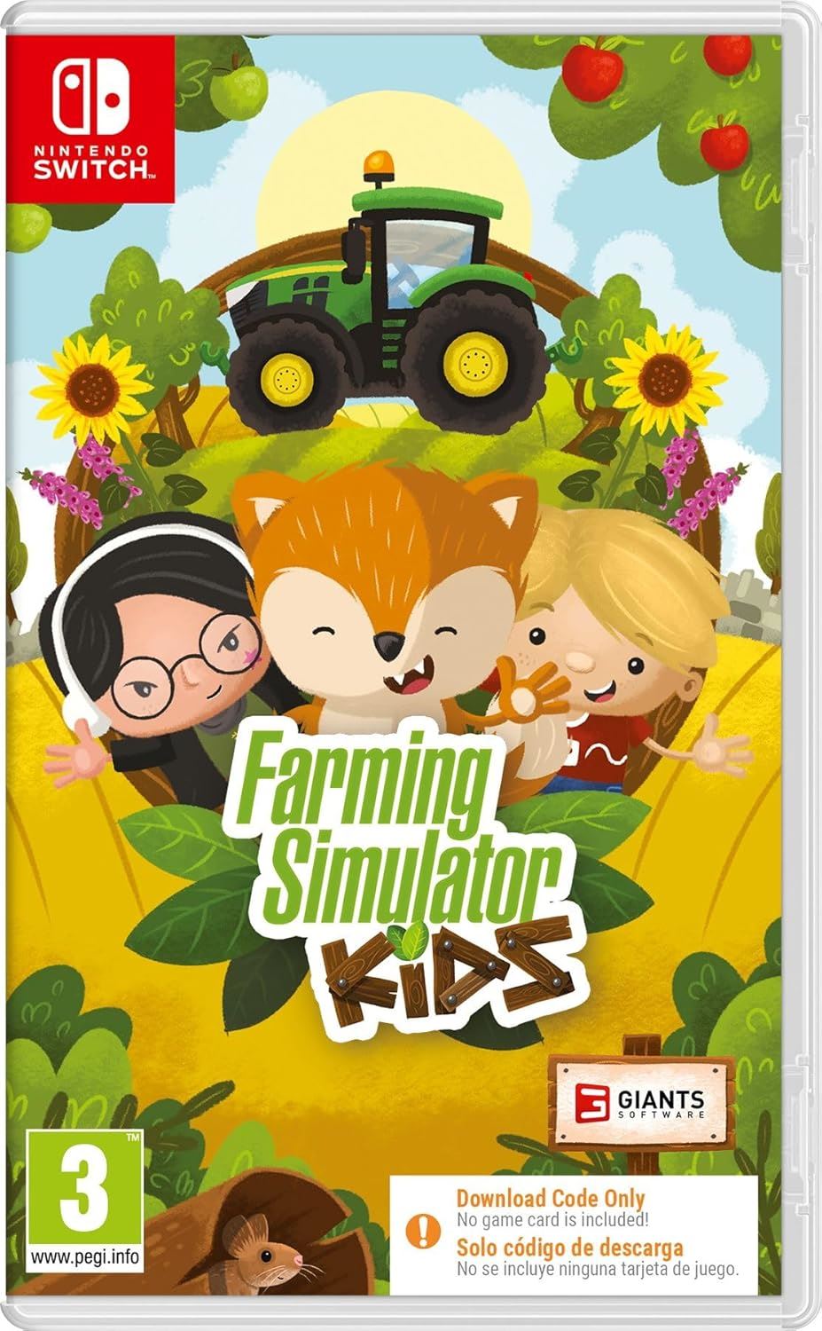 Farming Simulator Kids Nintendo Switch Game Code In A Box