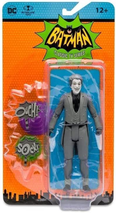 McFarlane Toys Batman 66 Joker Bw Action Figure