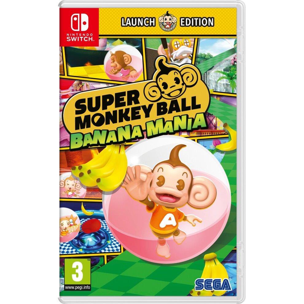 Super Monkey Ball Banana Mania Launch Edition Nintendo Switch Game - 365games.co.uk