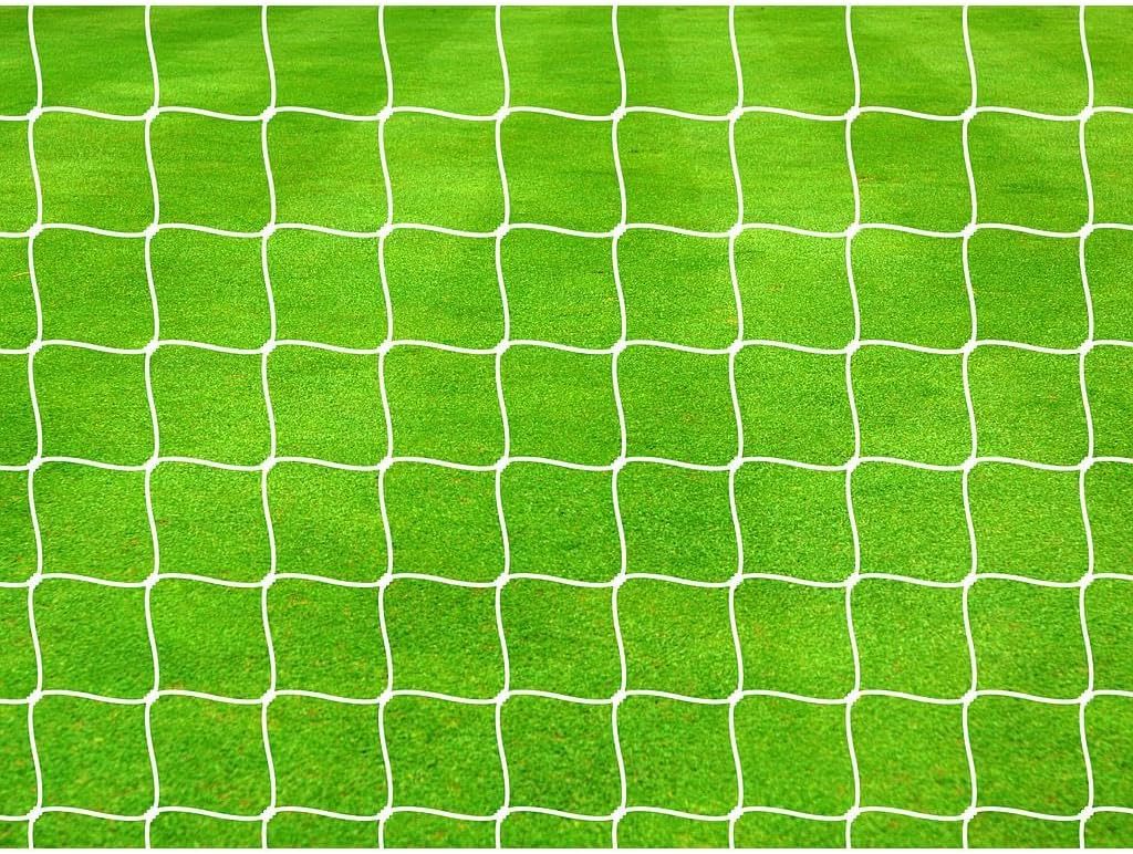 Precision Pro Football Goal Nets 4mm Braided (Pair) 24' x 8' White