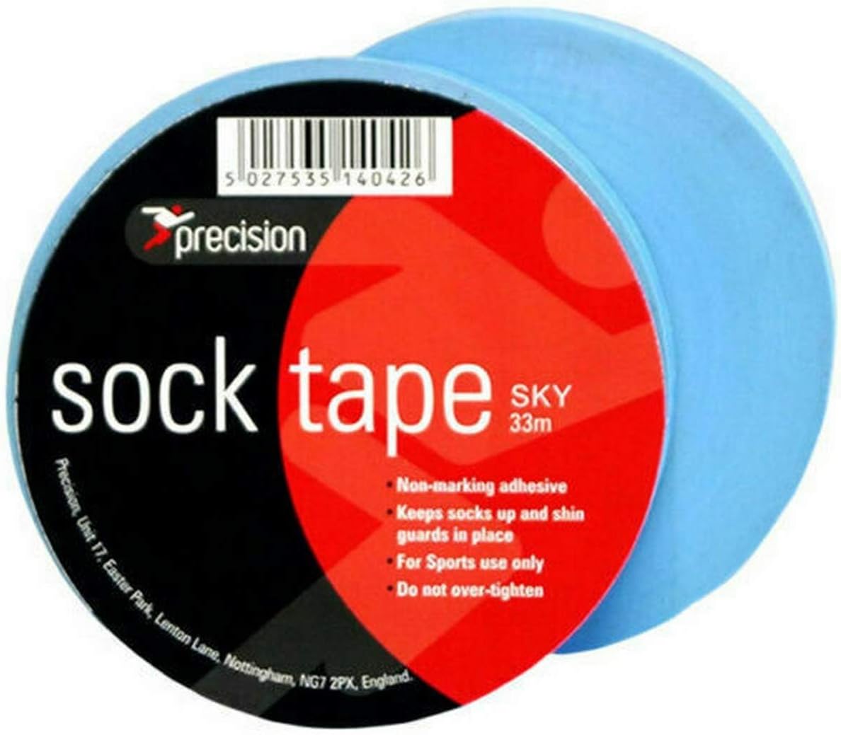 Precision Sock Tape (Pack of 10) Sky