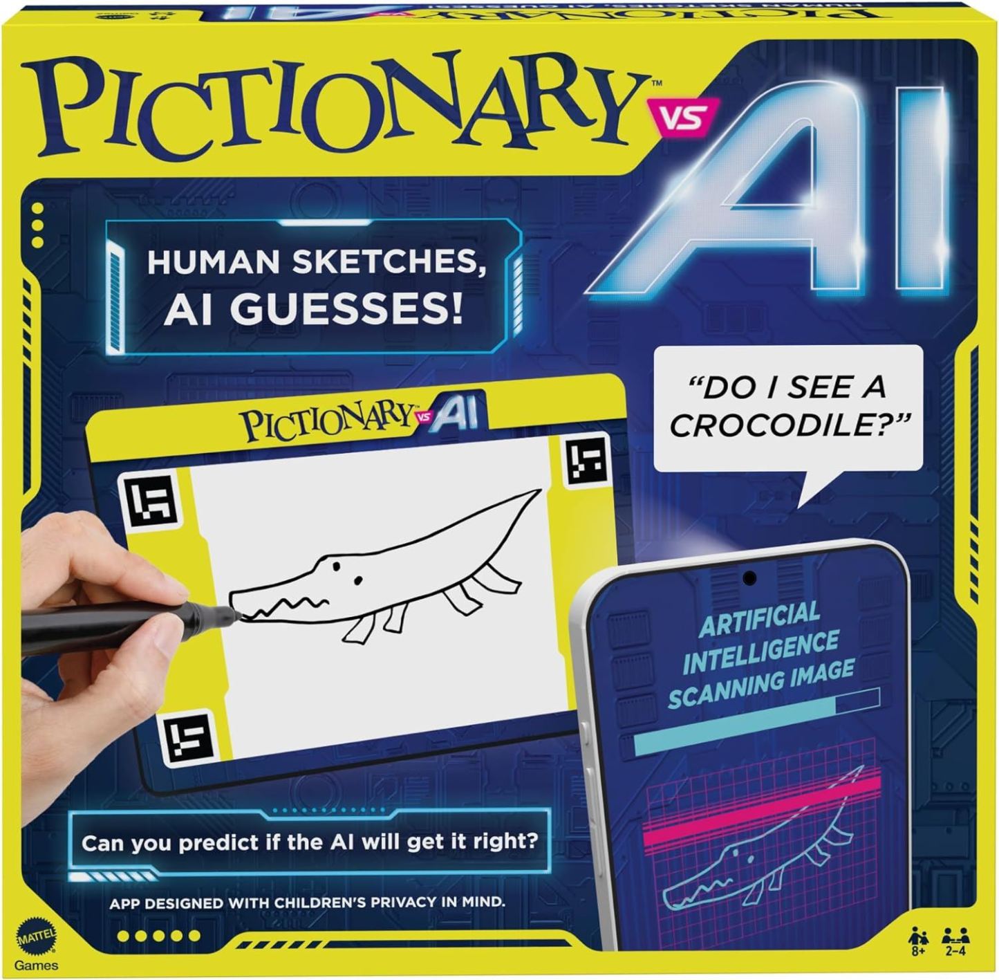 Pictionary v AI Family Game
