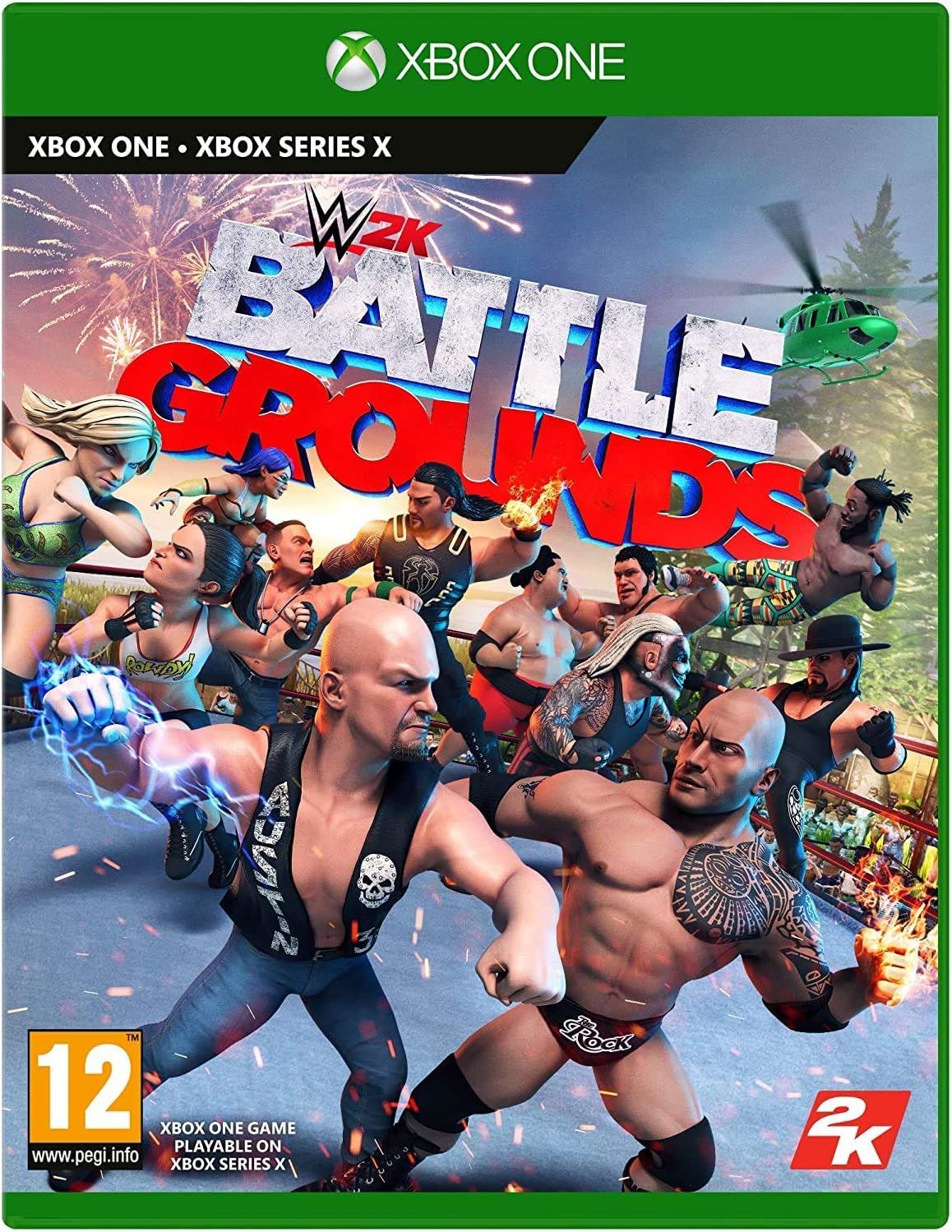 WWE Battlegrounds (French/Dutch Box With Multi Lang in Game) Xbox One Game
