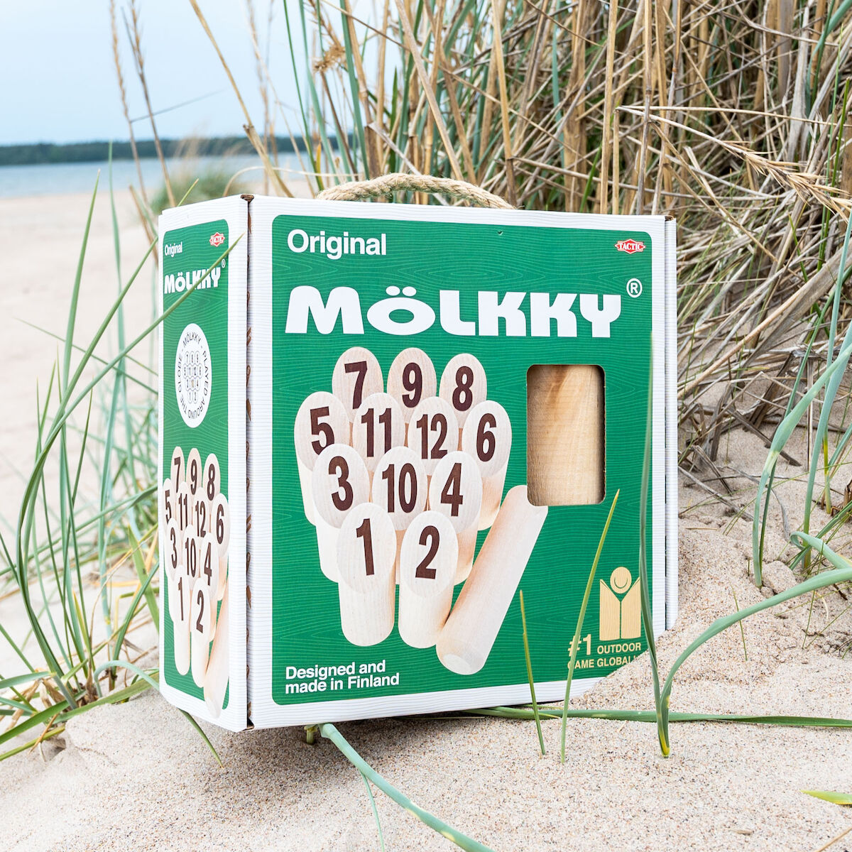 Molkky Outdoor Skittles Game - Boxed Edition