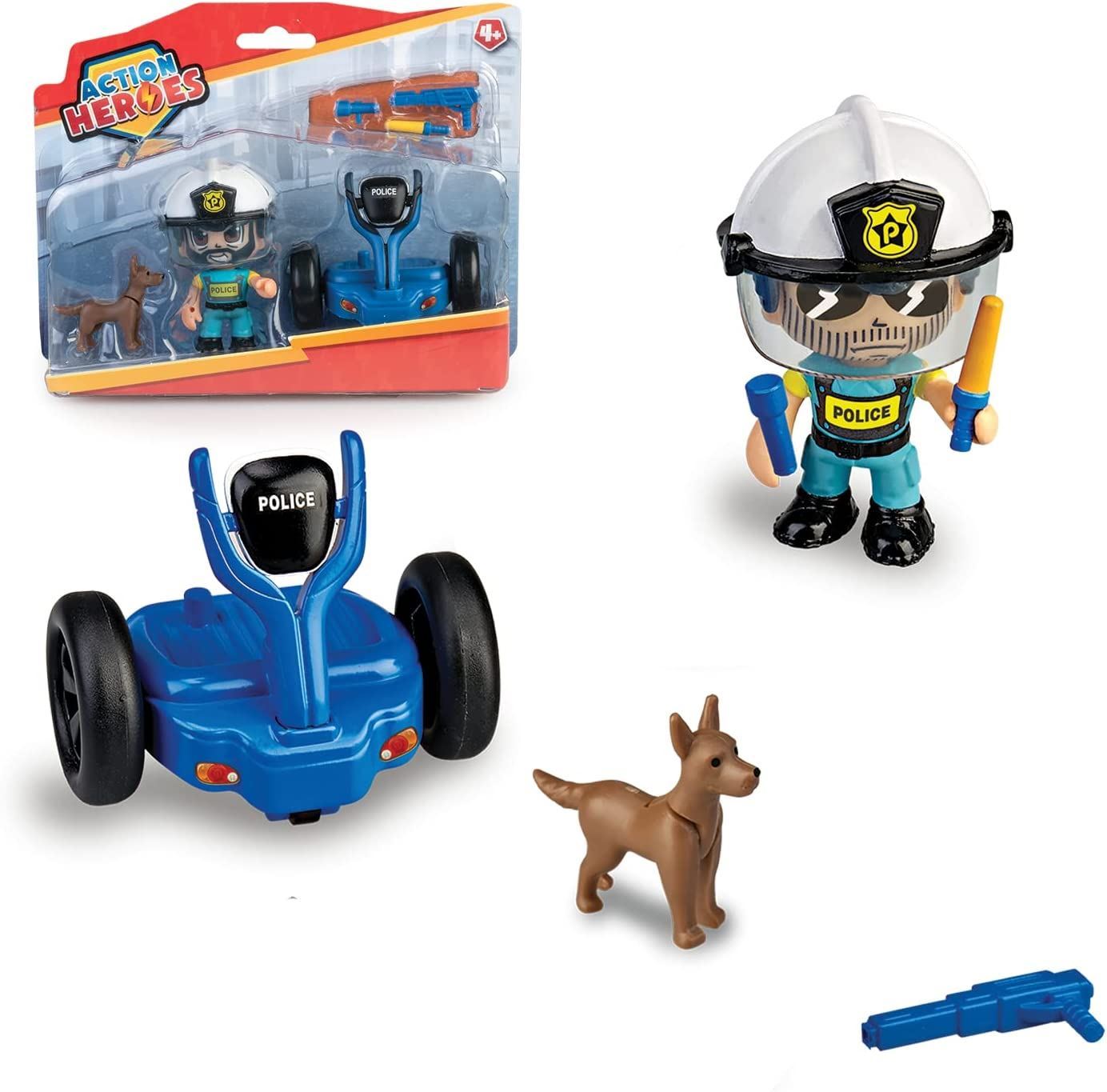 Action Heroes Police Segway Playset