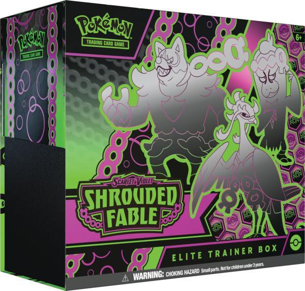 Pokemon TCG: Scarlet & Violet 6 Shrouded Fable Elite Trainer Box
