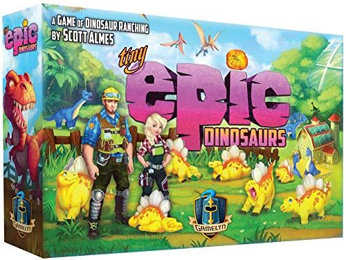 365Games.co.uk Unisex Tiny Epic Dinosaurs Board Game
