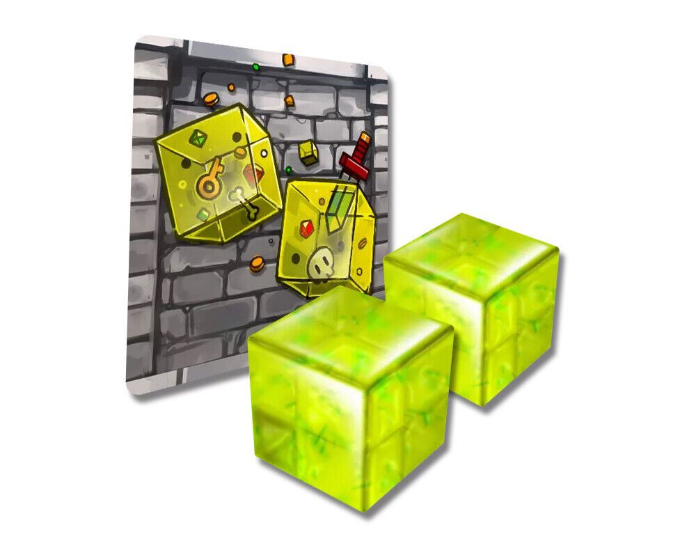 Dungeon Drop Expansion Gelatinous Cubes Board Game 365 Games UK