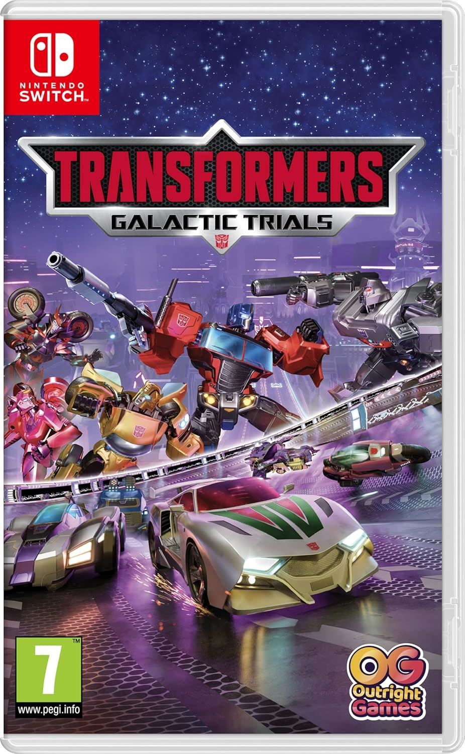 Transformers Galactic Trials Nintendo Switch Game
