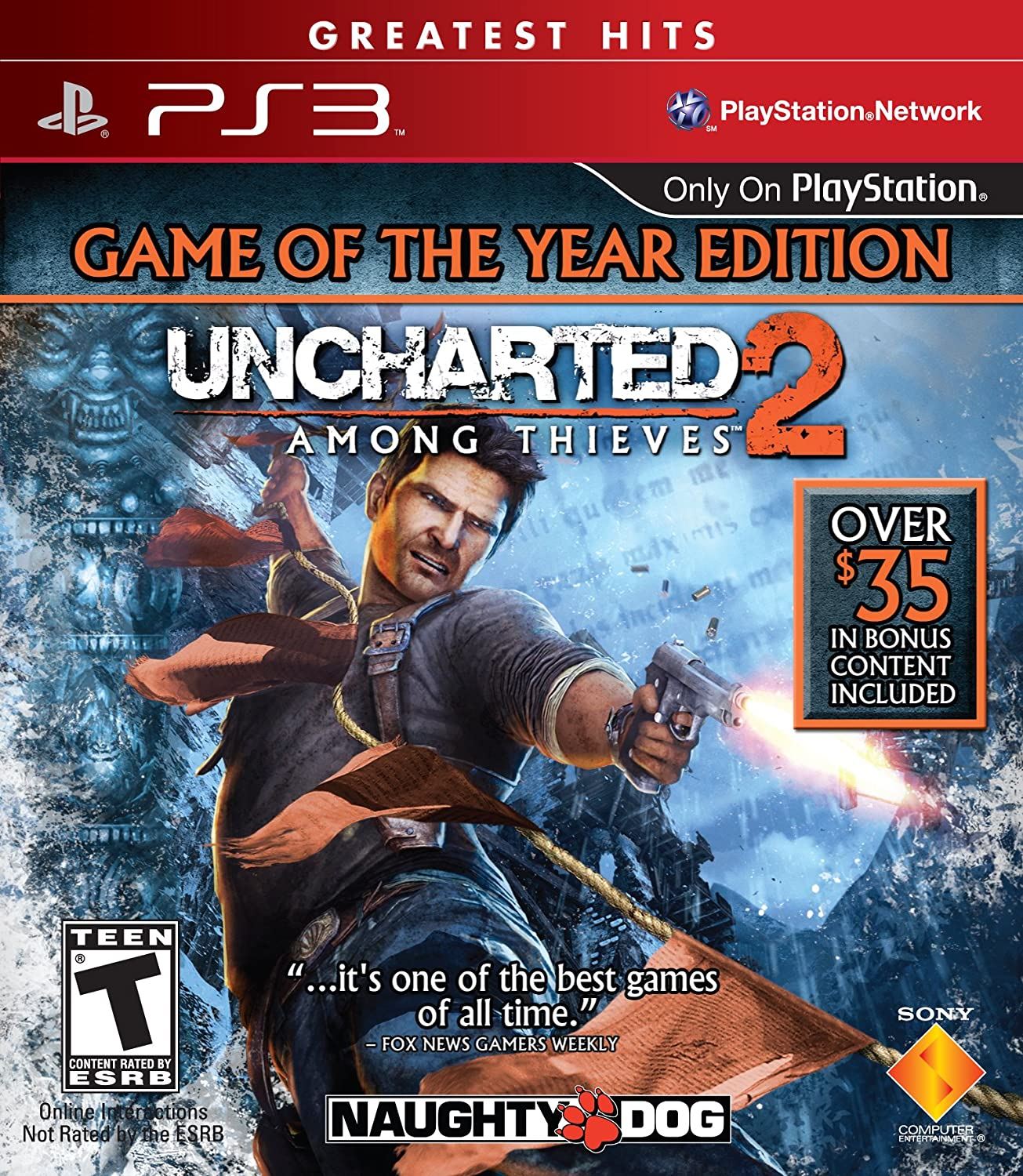 Uncharted 2 Among Thieves Game of the Year Edition (GOTY) Game (Greate |  365 Games UK