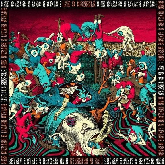 King Gizzard And The Lizard Wizard - Live In Brussels 2019 Splatter Vinyl