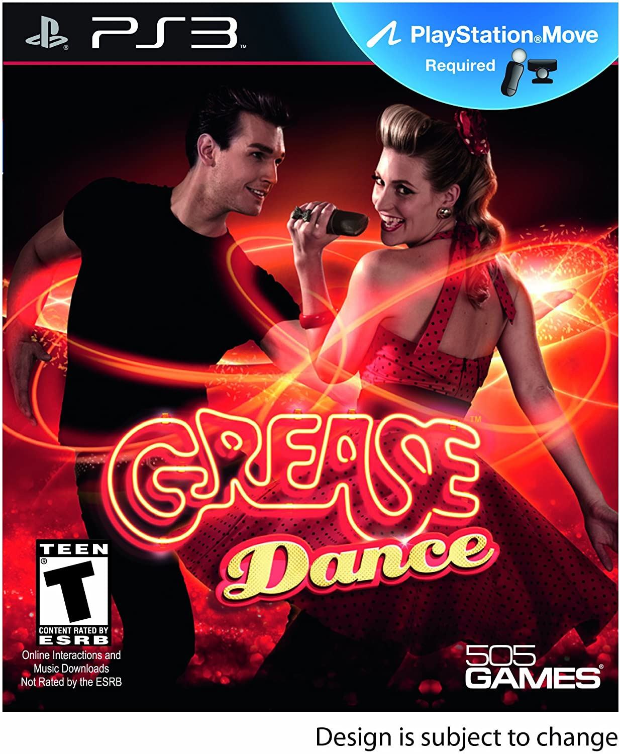 Playstation Move Grease Dance Game PS3 (NTSC) | 365 Games UK