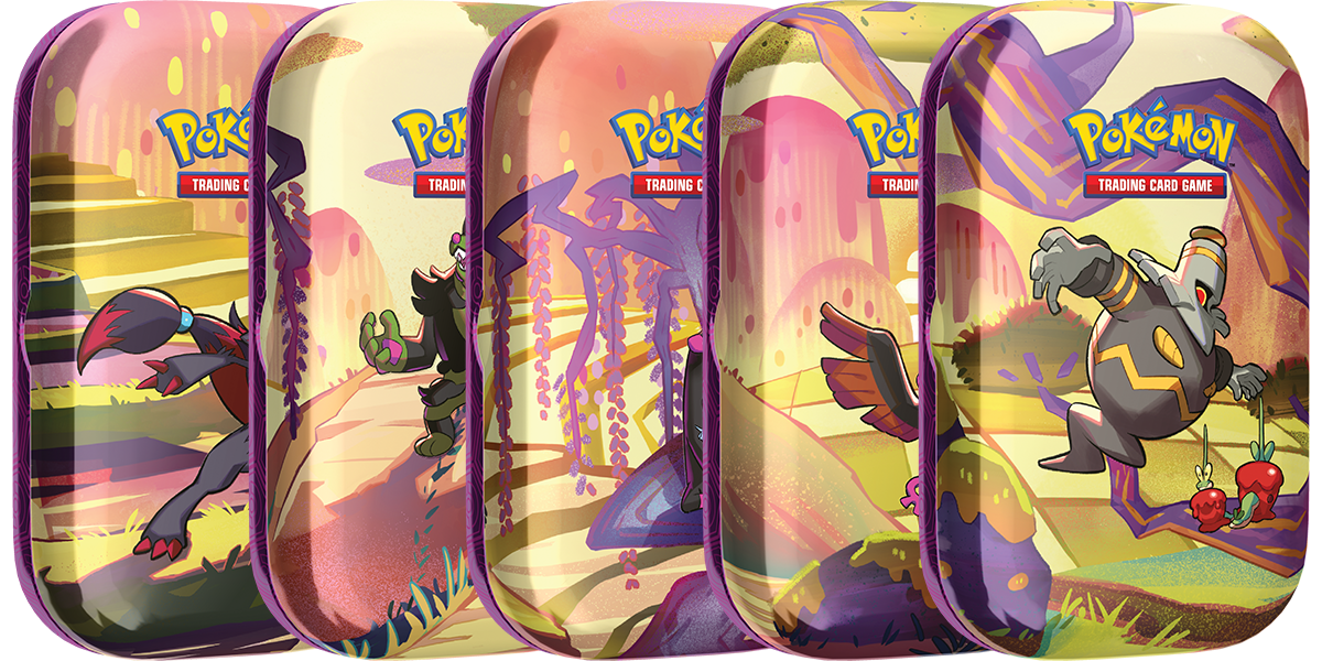 Pokemon TCG: Scarlet & Violet 6 Shrouded Fable Mini Tin (1 At Random)
