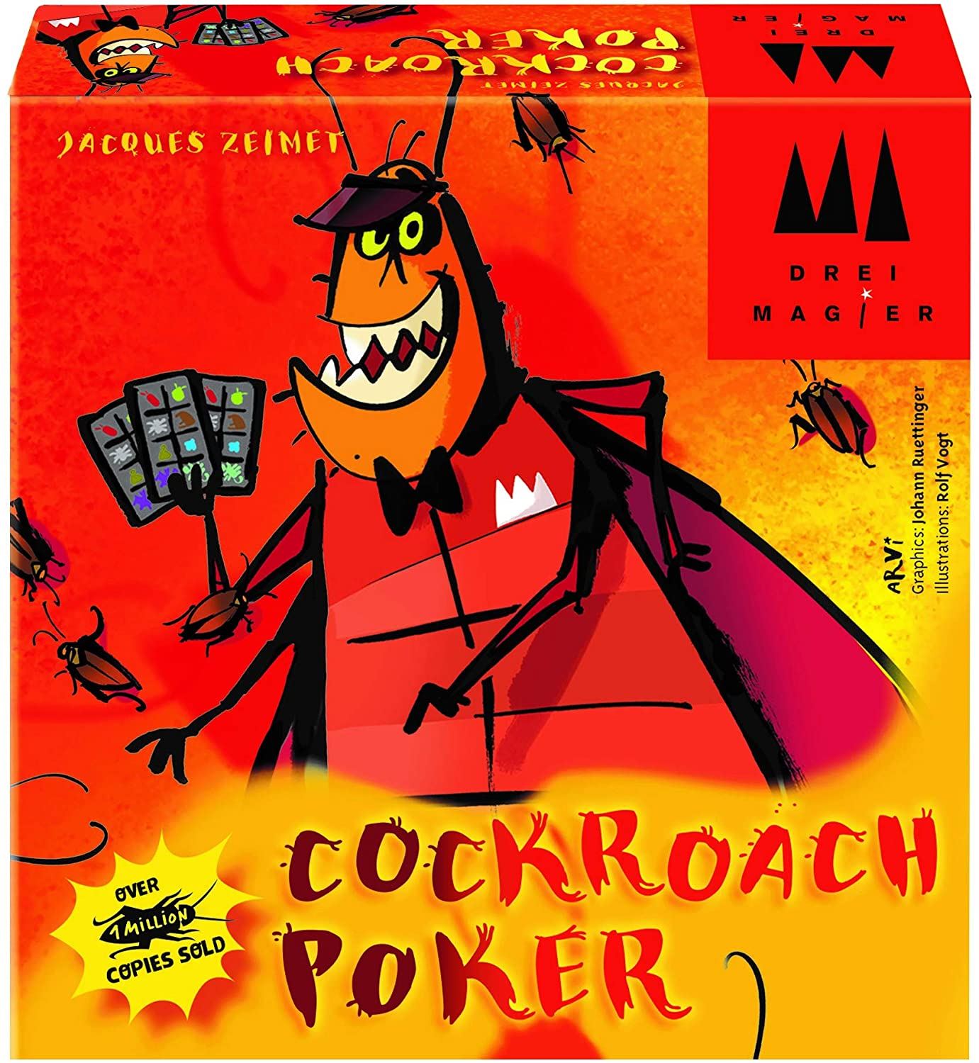Cockroach Poker Game | Shop Family Card Games at 365 Now
