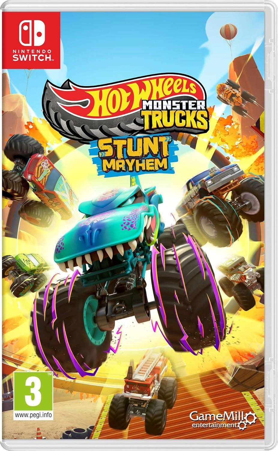 Hot Wheels Monster Trucks: Stunt Mayhem Nintendo Switch Game