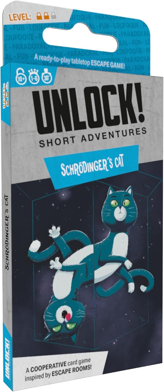 Unlock! Short Adventures 8: Chat Schrodinger Card Game