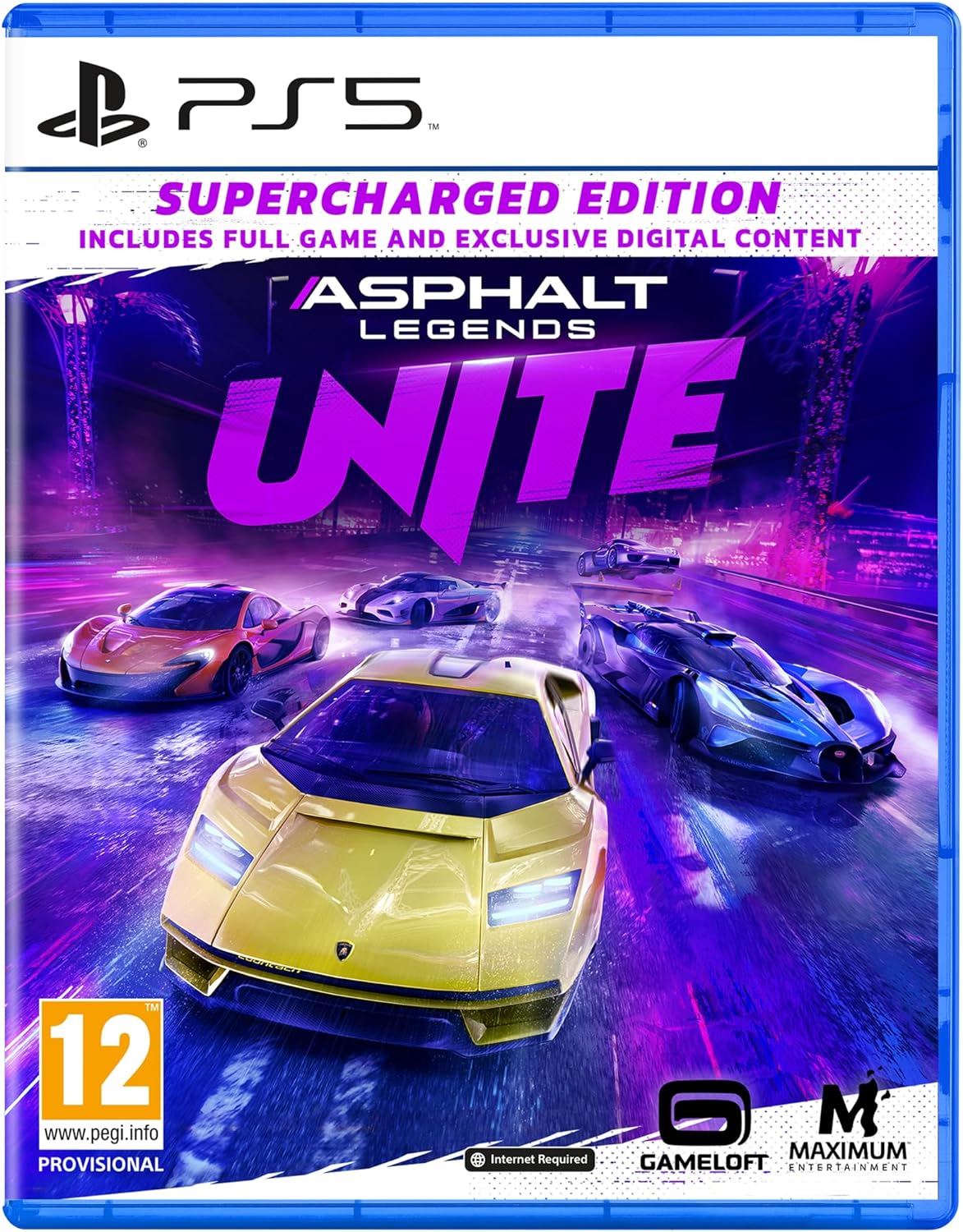 Asphalt Legends: Unite Supercharged Edition PS5 Game
