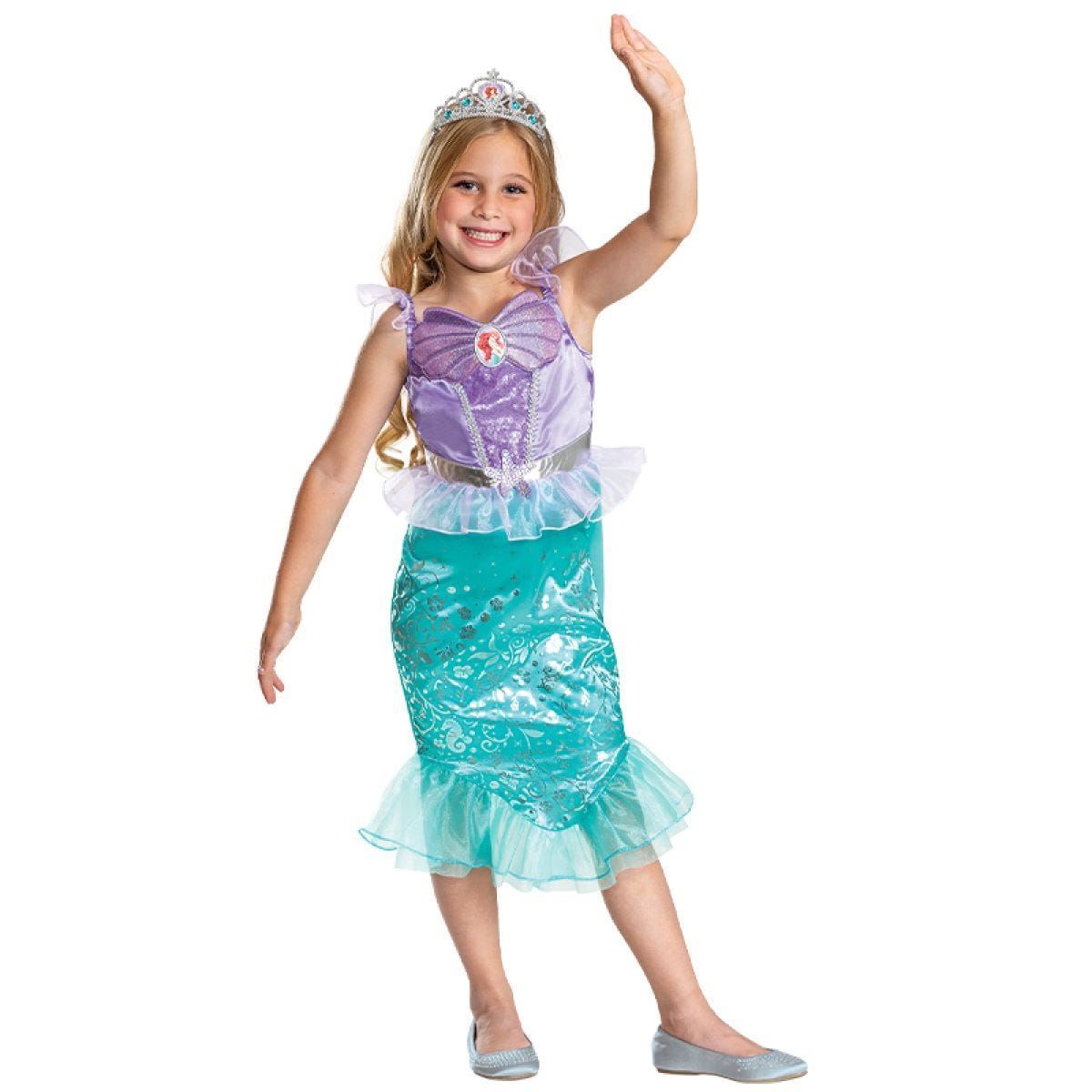 Disney Princess Ariel - Child Costume Age 6-8 Years