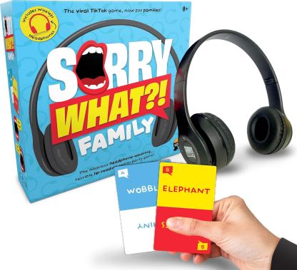 Sorry, What?! Family Edition Board Game