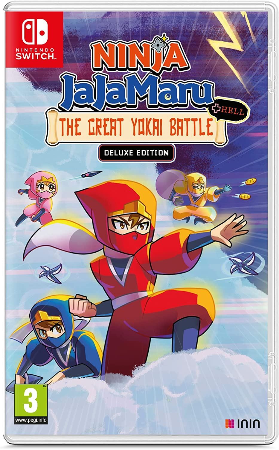 Ninja JalaMaru The Great Yokai Battle + Hell Deluxe Edition Nintendo S
