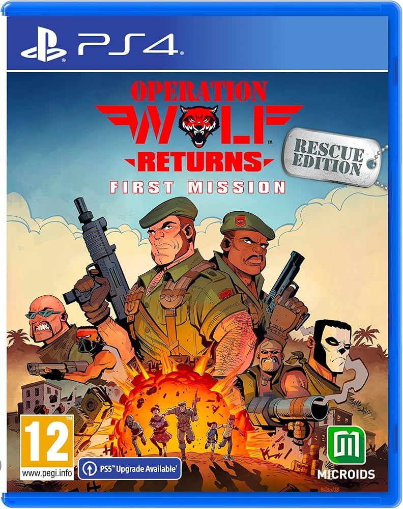 Operation Wolf Returns: First Mission Edition PS4 Game