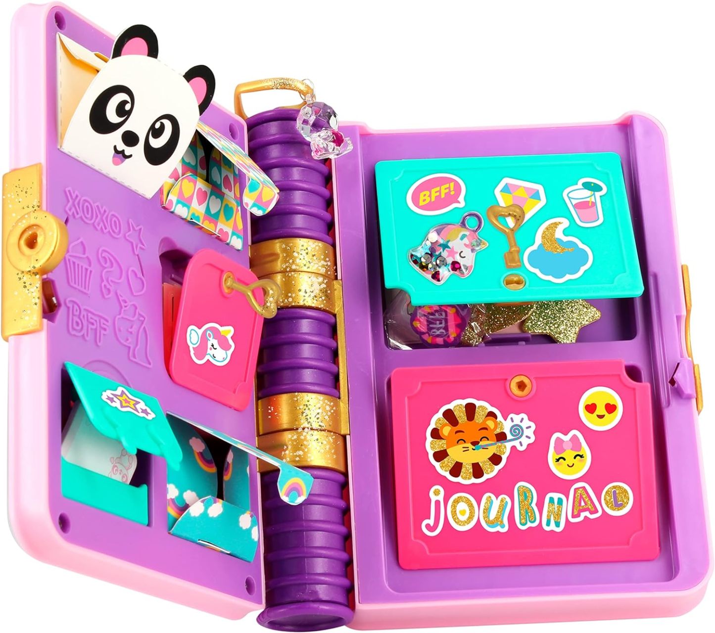 FunLockets Secret Journal Glitter Edition