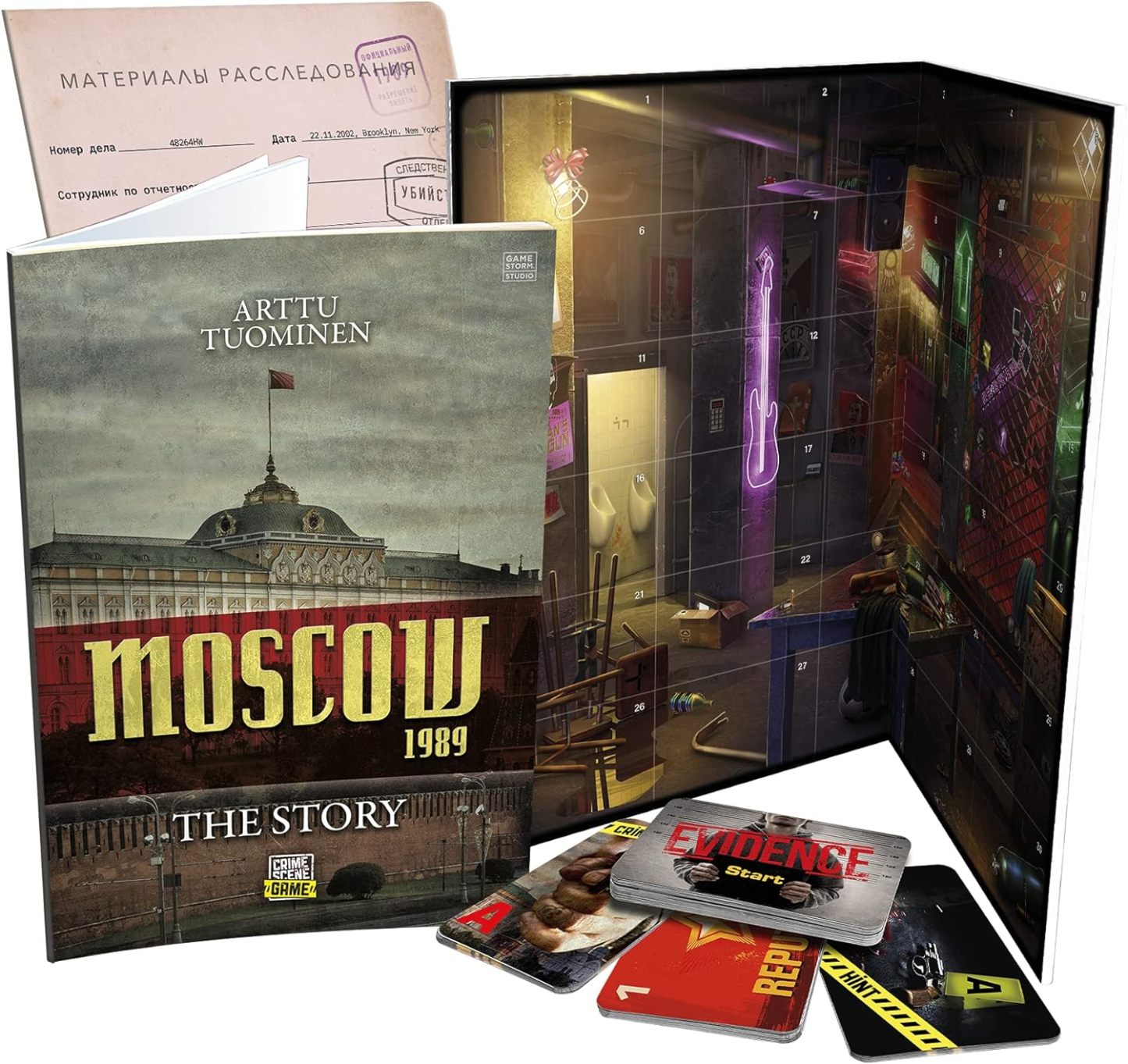 Crime Scene Moscow 1989 Card Game